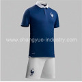 2014 nuevo diseño Francia mundial Copa fútbol jersey Tailandia calidad uniformes kits del fútbol