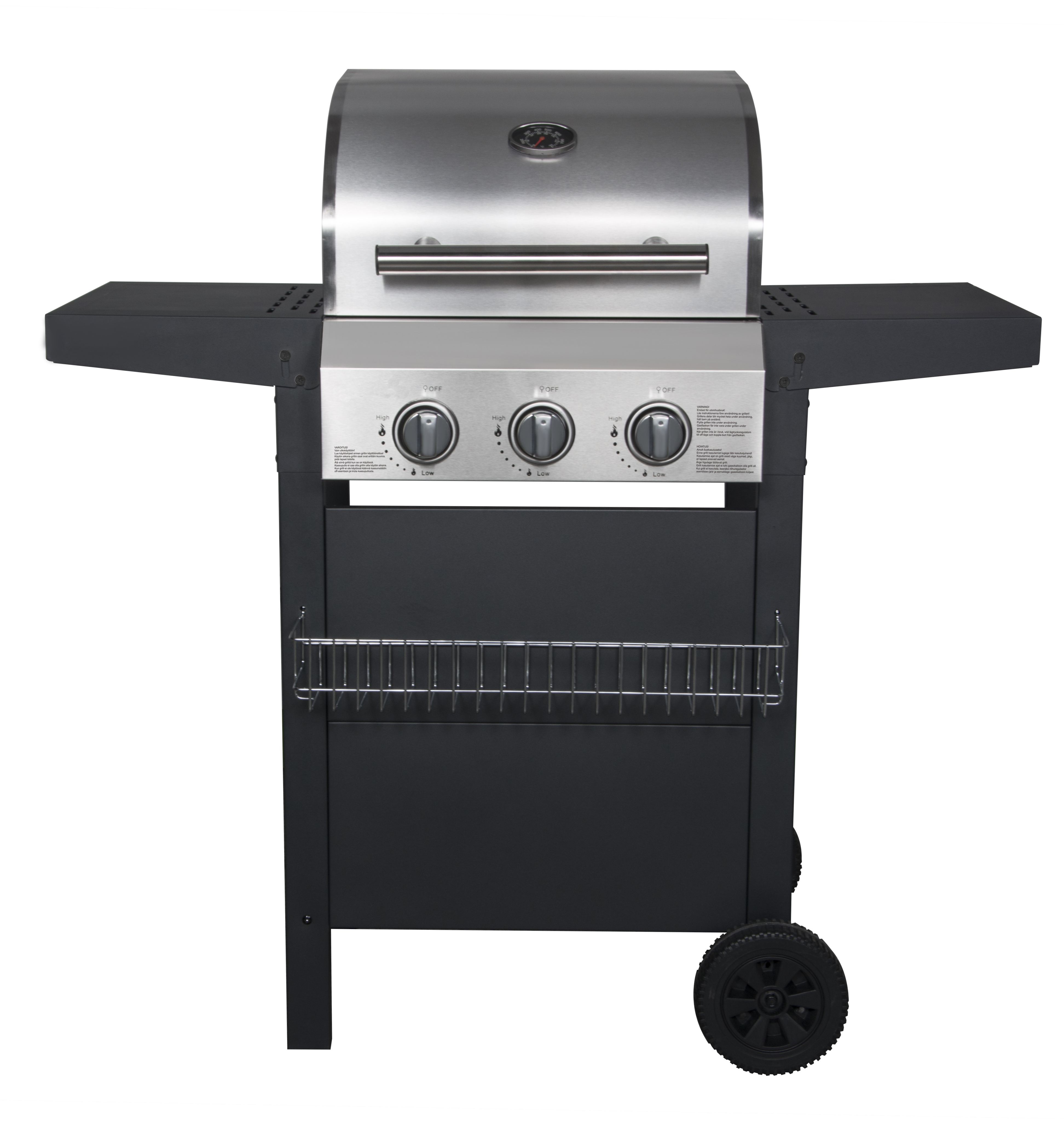 3 Burner Folding Table Gas Grill