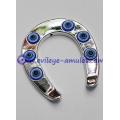 Blue evil eye Horseshoe pendant acrylic accessories