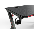 Mesa ergonômica para jogos Rgb Led Light E-Sports Computer