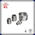 Good Quality AISI 304 316 Sanitary Connector Pipe Hose Fittings Stainless Steel Coupling