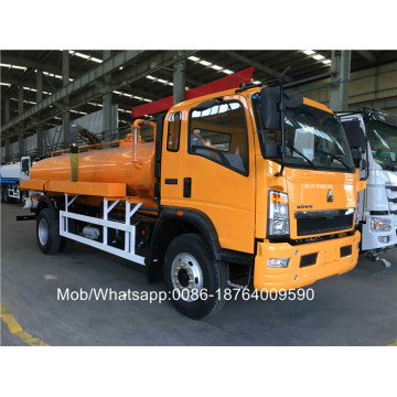 8CBM LHD 4X2 Sewage Vacuum Truck