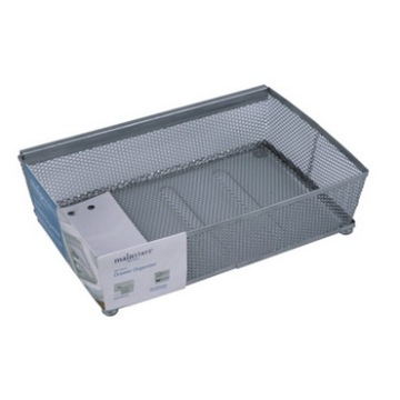 Silver Mesh Wire File Tray