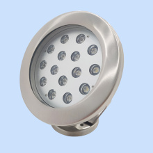 304SS 15Watt 190 * 197mm IP68 luz subaquática