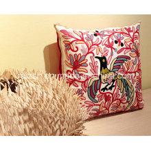 Bohemian Hand-Embroidered Ethnic Embroidery Cushion Pillow Cover