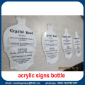 Full Color Printed Acrylic Bottle Sign