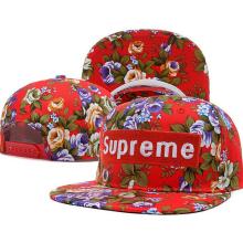 2013 moda personalizado bill plana 6 painel Supremo snapback cap chapéu venda quente