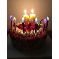 Color flame birthday candleCheap Scented Candles