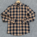 Men's Plaid Shirt Cotton Custom