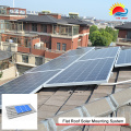 Novo Design de fácil instalação de telhado plano do sistema Solar em casa (400-0005)