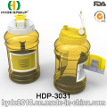 2.2L BPA botella de la coctelera de proteína libre de plástico, 2.2/ 2.5 L botella de agua deportiva Tritan (HDP-3031) venta por mayor