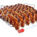 304 Rack de côtes en acier inoxydable pour grill