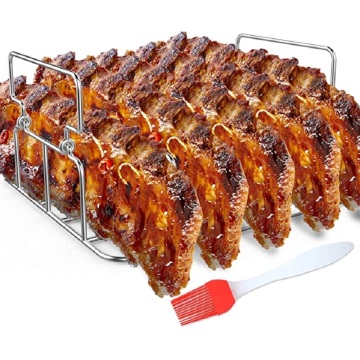 304 Rack de côtes en acier inoxydable pour grill