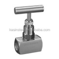 Female Male Threaded NPT 2 Way Needle Valve