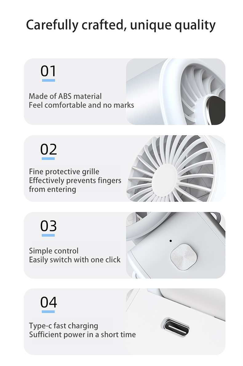 Handheld Cooling Fan (9) Handheld Cooling Fan (9)
