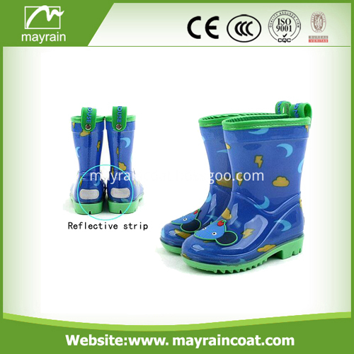  PopularPVC Kids Rain Boots