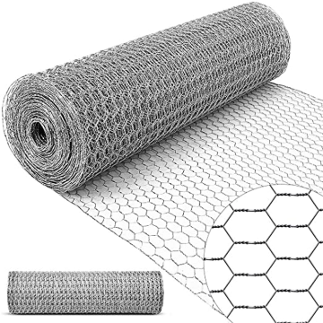 pvc coated chicken wire fencing mash rolls