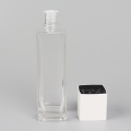 Cosmetic Frost Glass Bottle with Beauty Lotion Pump