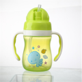 Baby plastic water cup Baby Bottle with Straw