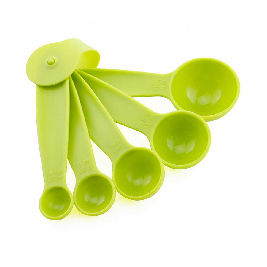 5 Kitchen Aid Plastic Measuring Spoons picture