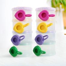 Colorful 4 Layers Baby Milk Powder Dispenser