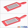 stainless steel kitchen grater with plastic handle