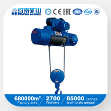 China Good Price Electric Wire Rope Remote Hoist avec SGS ISO Ce Certificate