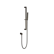 Gun Metal Shower Rail & Hand Shower Set