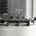 2019 top selling luxury meeting desk lengthen melamine wood conference table with chairs