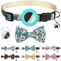 Airtag Pet Collar Bow Ties pour les chats