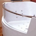 Massage Bath Spa Batinas de vidrio transparente con luz LED