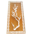 Laser Cut Metal Garden Decorativo Tela Painéis de parede