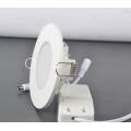 ECB 135mm de downlight rond mince de LED, COB 12W Downlight de LED avec 3 ans de garantie