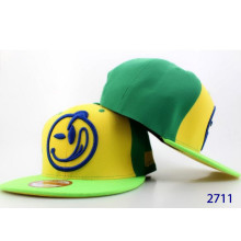 2013 caliente nueva llegada estilo 6 paneles ajustable YUMS sonrisa Snapback gorras sombreros sombreros de gorras de béisbol deporte ala plana