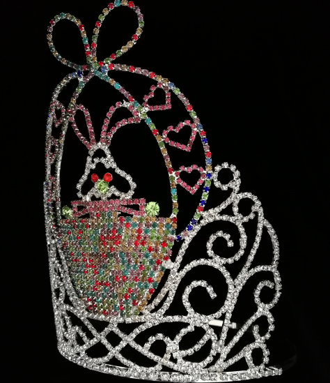 rhinestone easter tiara