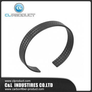 Popular Black Carbon Fiber Wedding Band Rings