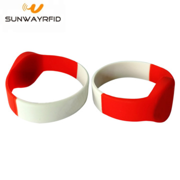 13.56MHZ Waterproof MIFARE DESFire EV1 8K Silicone Wristband