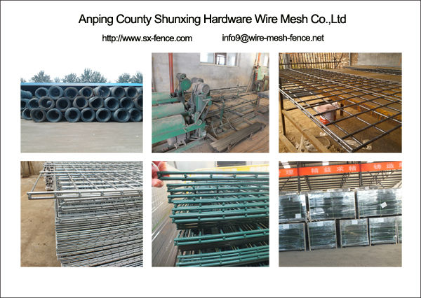 Process of Double Wire Mesh Fence