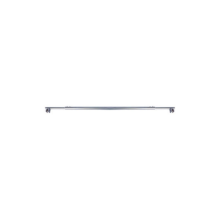 Stainless Steel Support Bar with Brass Cap