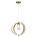 Modern home kitchen decorative cylinder chandelier lamp