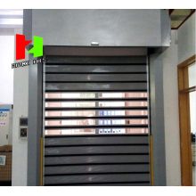 The transparent crystal acrylic glass high speed door