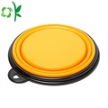 Collapsible Silicone Pet Food Water Bowl For Dog