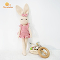 Organic Cotton Amigurumi Doll Bunny Toy Baby