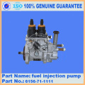 Pompe à essence PC400-7 6156-71-1111 pour pelle Komatsu