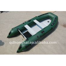 2011 hot 3-4 people small military inflatable fishing life boat with pvc