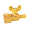 Male Brass Magnetic Lockable Gas Ball Valve