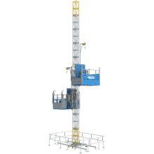 Plate-forme de travail à une seule cage