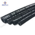 Rubber hydraulic hose sae 100r2at/din en853 2sn