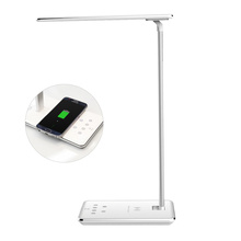 Multifunktion Einzigartige Tabelle LED Lampe + Qi Wireless Ladegerät