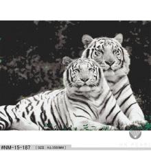 Классическая стеклянная мозаика Тигр с рисунком животных Craft Mural